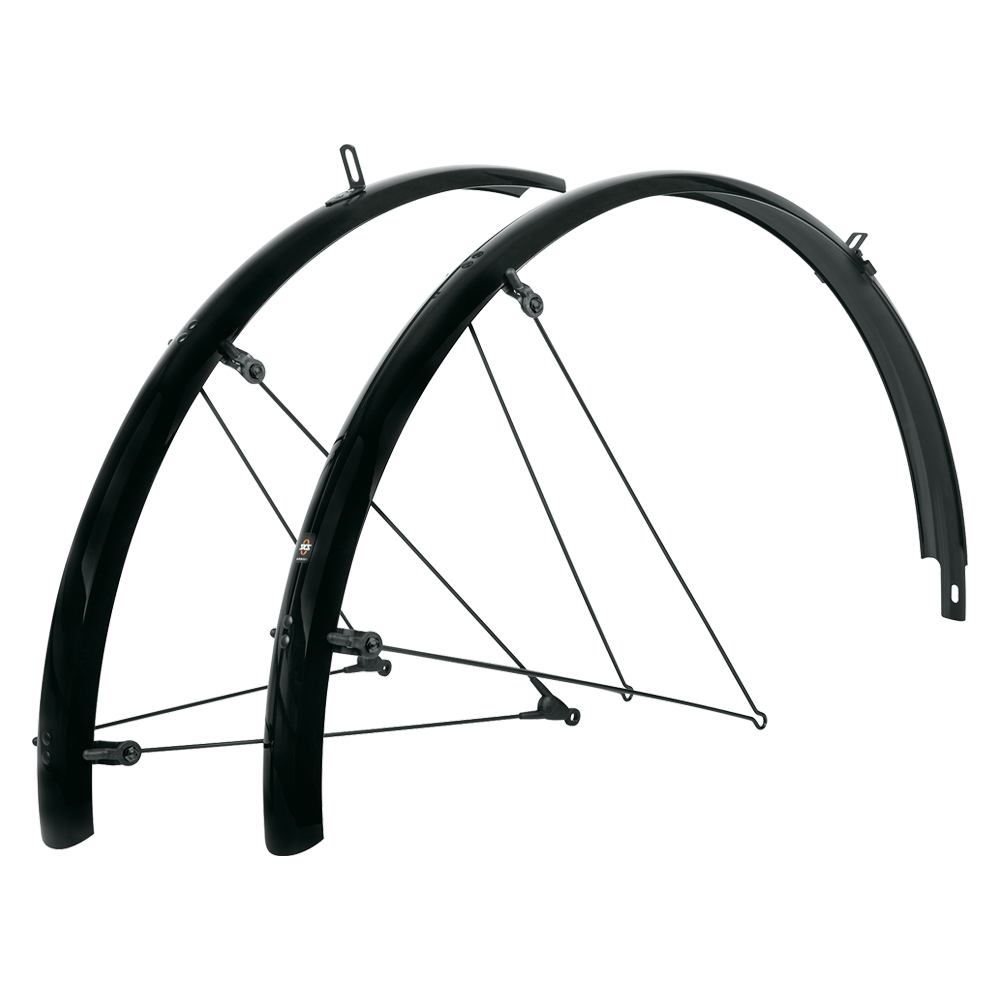 SKS Bluemels Basic 28'' 45 mm Siyah Ön/Arka Çamurluk Seti