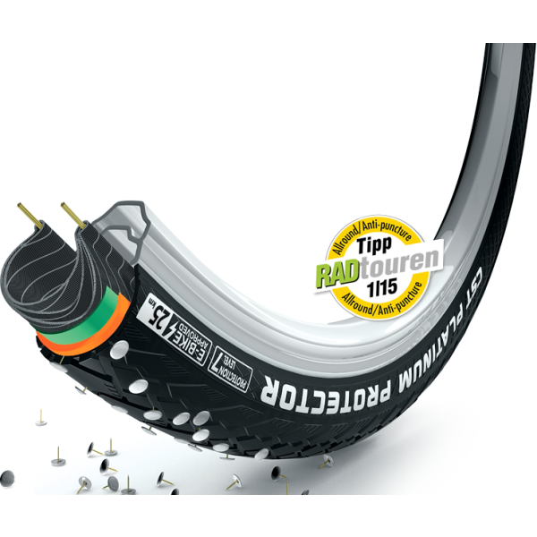 CST C1920 Platinum Protector 26x1.75 7. Seviye Zırhlı Dış Lastik