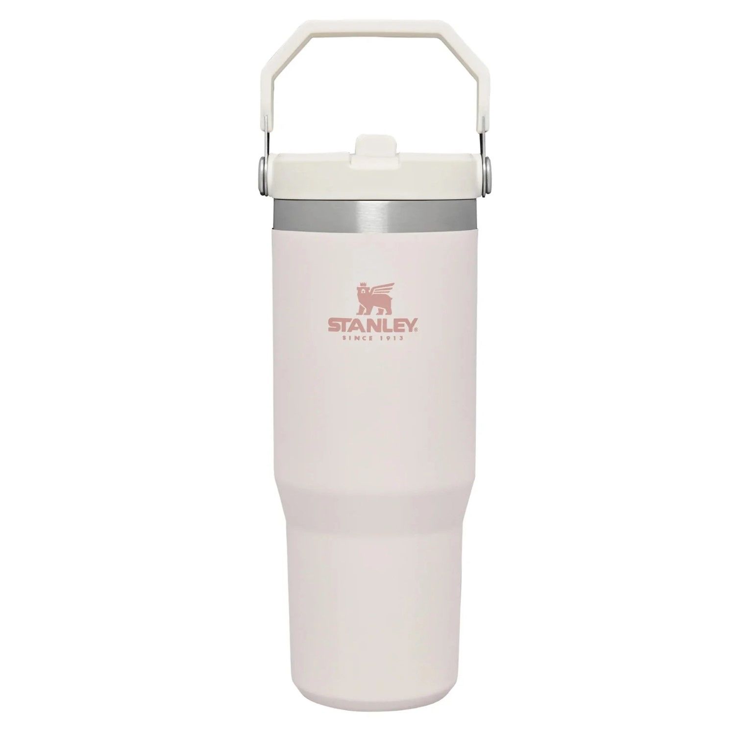 Stanley The IceFlow Flip Straw Pipetli Termos Bardak 0,89 LT - Açık Pembe