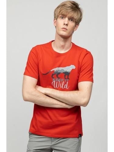 Panthzer Toms Erkek Tişört - Flame Scarlet