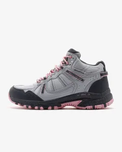 Skechers Hillcrest Bound Peak Kadın Outdoor Bot - Gri