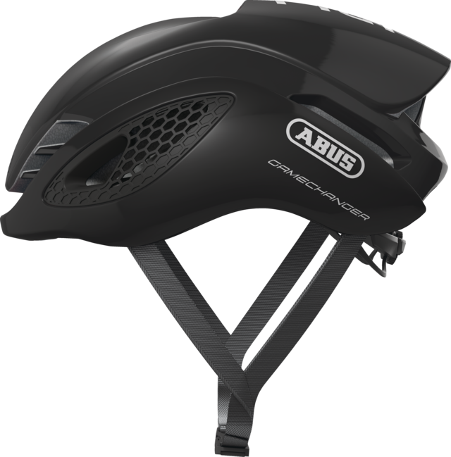 Abus Gamechanger Yol Yarış Yetişkin Bisiklet Kaskı - Shiny Black