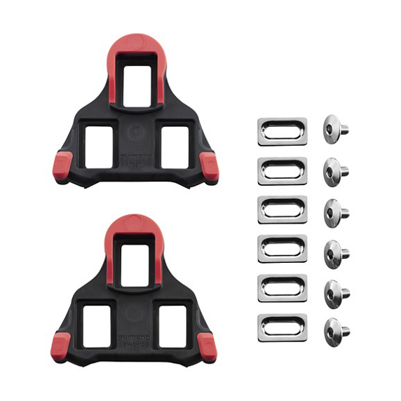 Shimano SM-SH10 SPD-SL Yol Pedal Kali Kırmızı 0 Derece