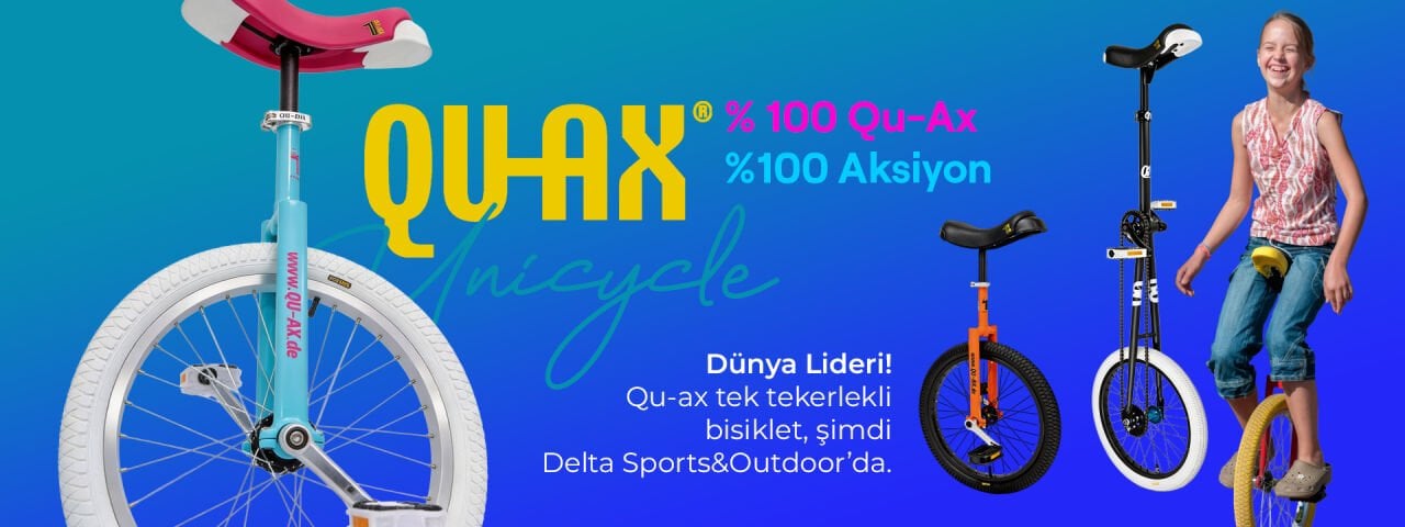 QU-AX Tek Teker Bisiklet çeşitleri Delta Bisiklet ile Türkiye’de!