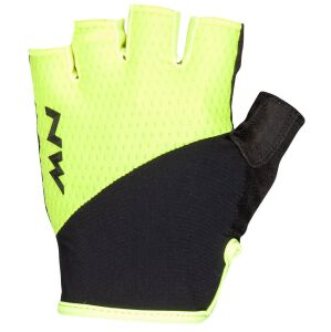 Northwave Fast Kısa Parmak Eldiven Siyah/Sarı - XL