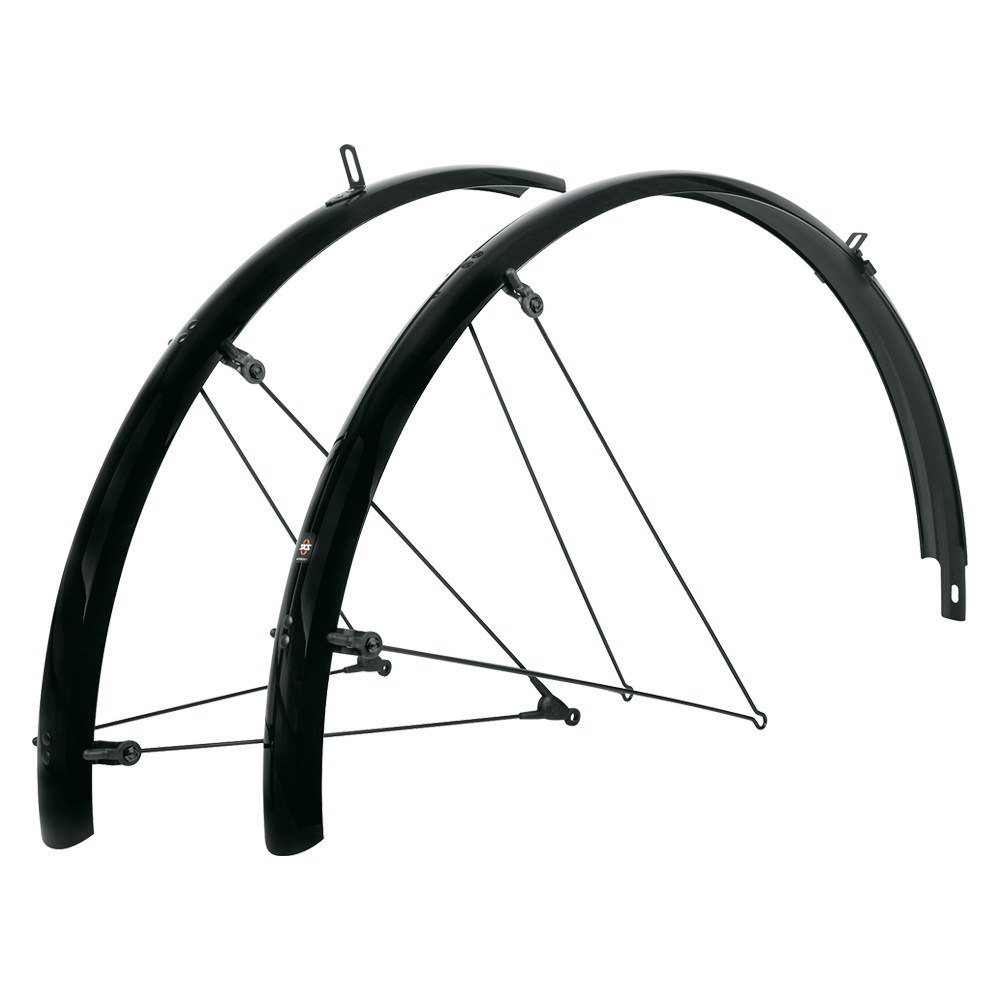 SKS Bluemels Basic 28'' 45 mm Siyah Ön/Arka Çamurluk Seti