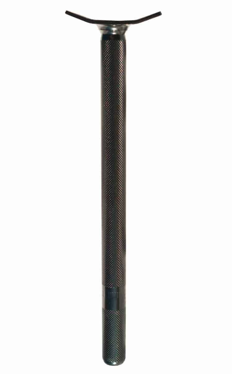 QU-AX Tek Teker Sele Borusu Çelik Siyah 25,4x350mm