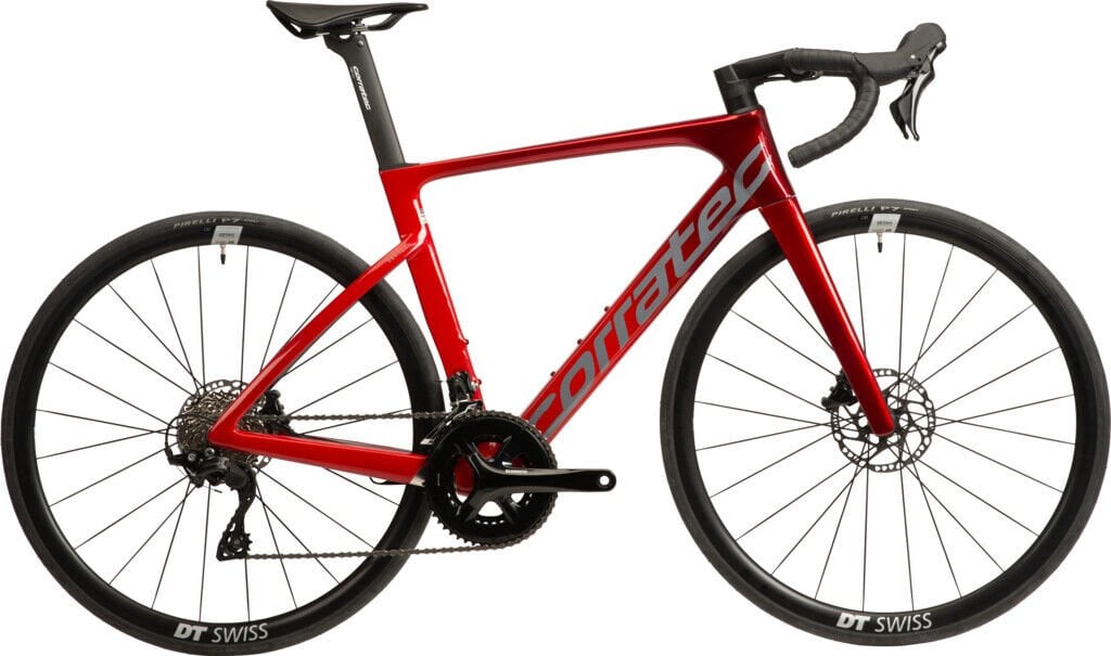 Corratec CCT Team Elite Carbon Yol Bisikleti - Dark Red