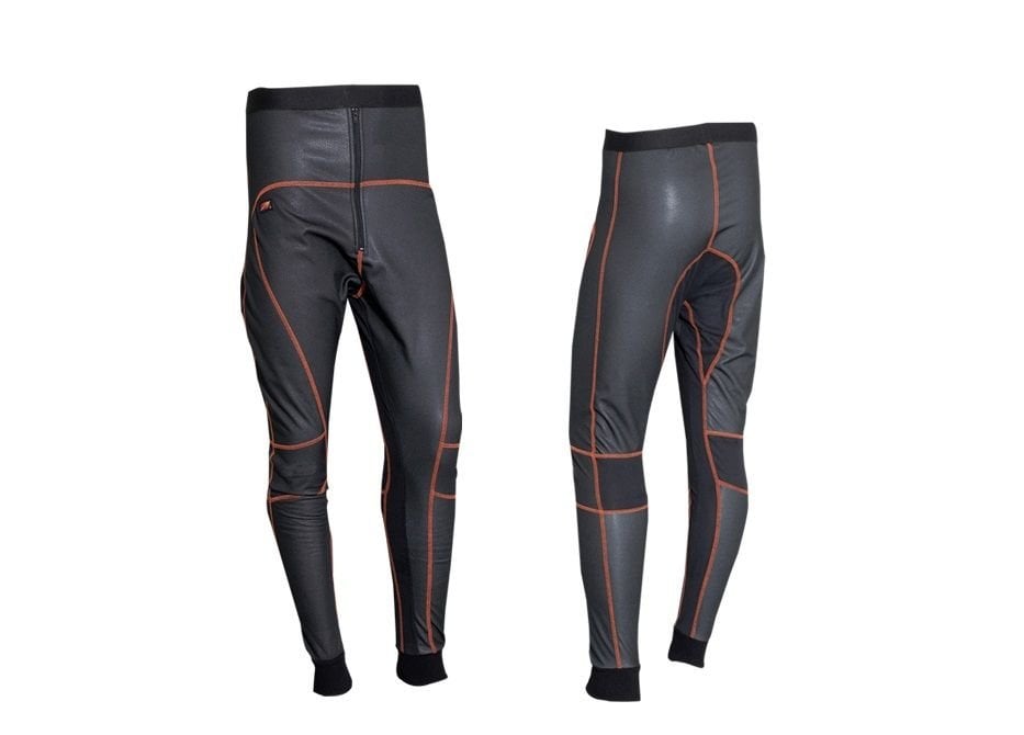 Delta Windstopper Alt Tayt İçlik Siyah Turuncu