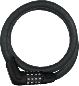 Abus Tresorflex 6615C/85/15 Bracket SCMU Şifreli Bisiklet Kilidi - Siyah