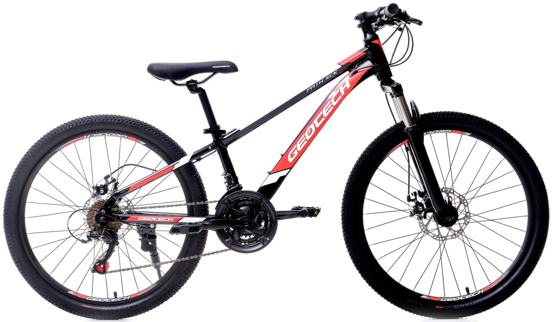 Geotech Path XCK 24 Jant Çocuk Dağ Bisikleti - Siyah - Kırmızı