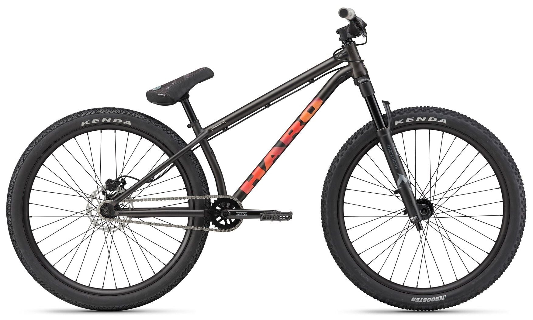 Geotech Haro Steel Reserve TS Dirt Jump 26 Bisiklet - Matte Black
