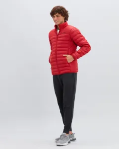 Skechers Essential Turtle Neck Jacket Erkek Mont - Kırmızı