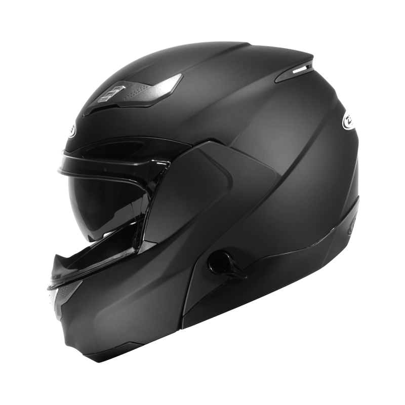 Zeus ZS 3100A Bluetooth Özellikli Motosiklet Kaskı - Mat Siyah