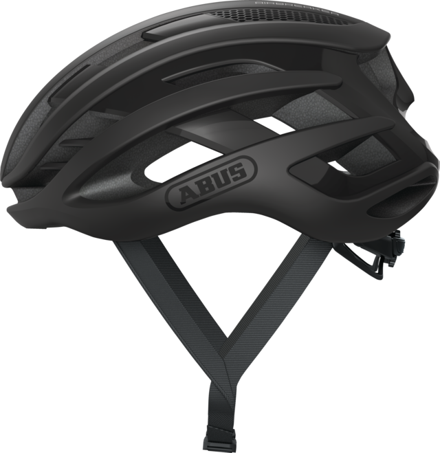 Abus AirBreaker Yetişkin Yol Bisiklet Kaskı - Velvet Black