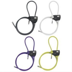 Abus Multiloop Anahtarlı Kilit 210/185 Mor
