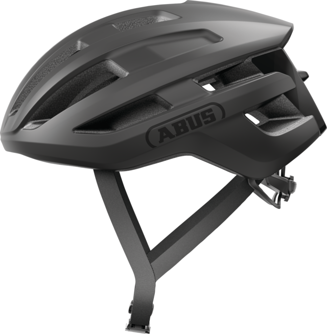 Abus PowerDome Yetişkin Yol Bisiklet Kaskı - Velvet Black