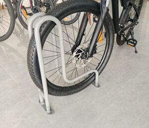 Bisico Bisiklet Park Yeri Demiri L Tipi Tekli Mavi