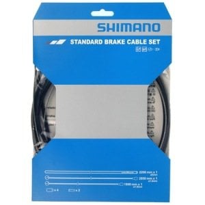 Shimano Standart Yol MTB Fren Kablosu Seti Siyah