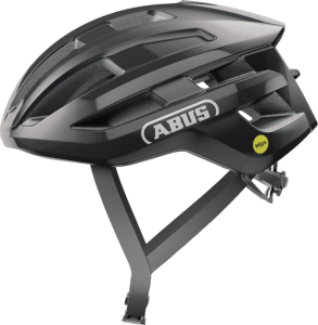 Abus PowerDome MIPS Yetişkin Yol Bisiklet Kaskı - Shiny Black