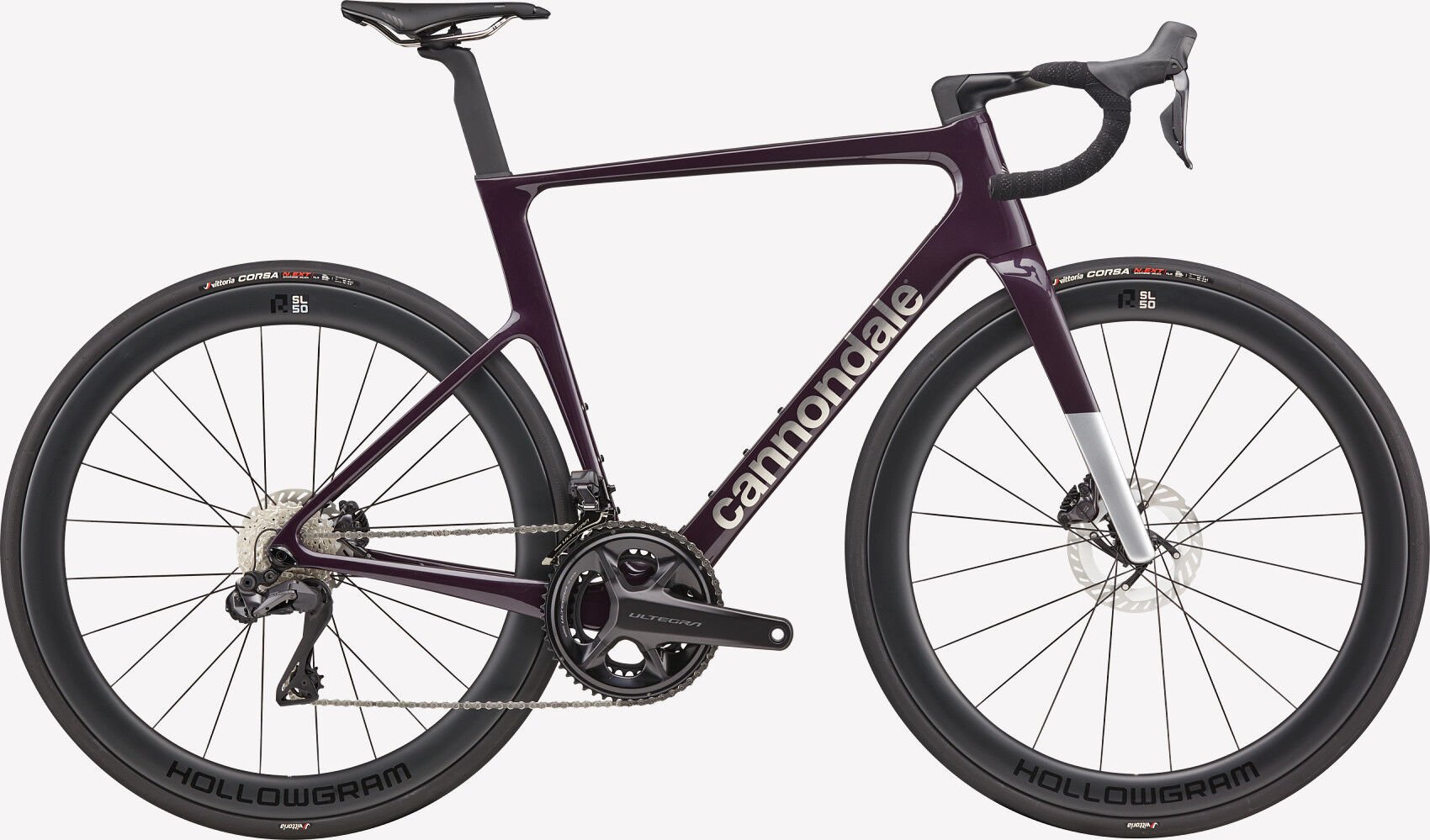 自転車本体 Cannondale super mini 20 Cannondale SuperSix EVO Hi-MOD 2 Karbon Yol Bisikleti - Tinted Purple