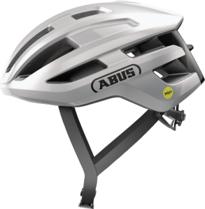 Abus PowerDome MIPS Yetişkin Yol Bisiklet Kaskı - Gleam Silver L