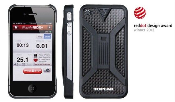 Topeak Ridecase Iphone 4 Telefon Tutucu Tt9832 Siyah
