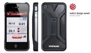 Topeak Ridecase Iphone 4 Telefon Tutucu Tt9832 Siyah