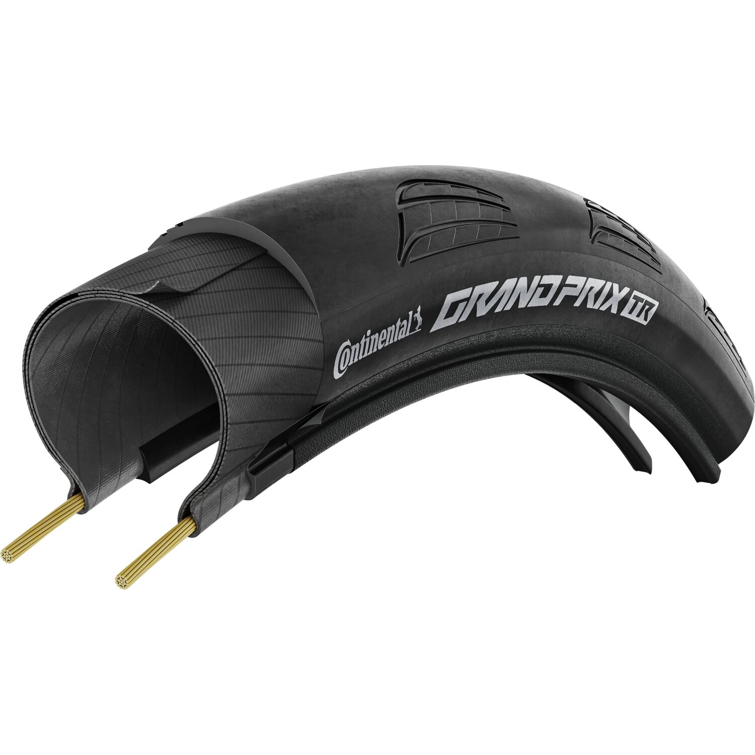 Continental Grand Prix TR 700x25C Katlanır Dış Lastik Siyah