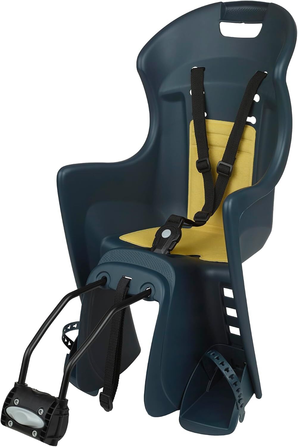 Dieffe Bikey Cool Bisiklet Çocuk Koltuğu Kadro Bağlantılı - Denim Yellow