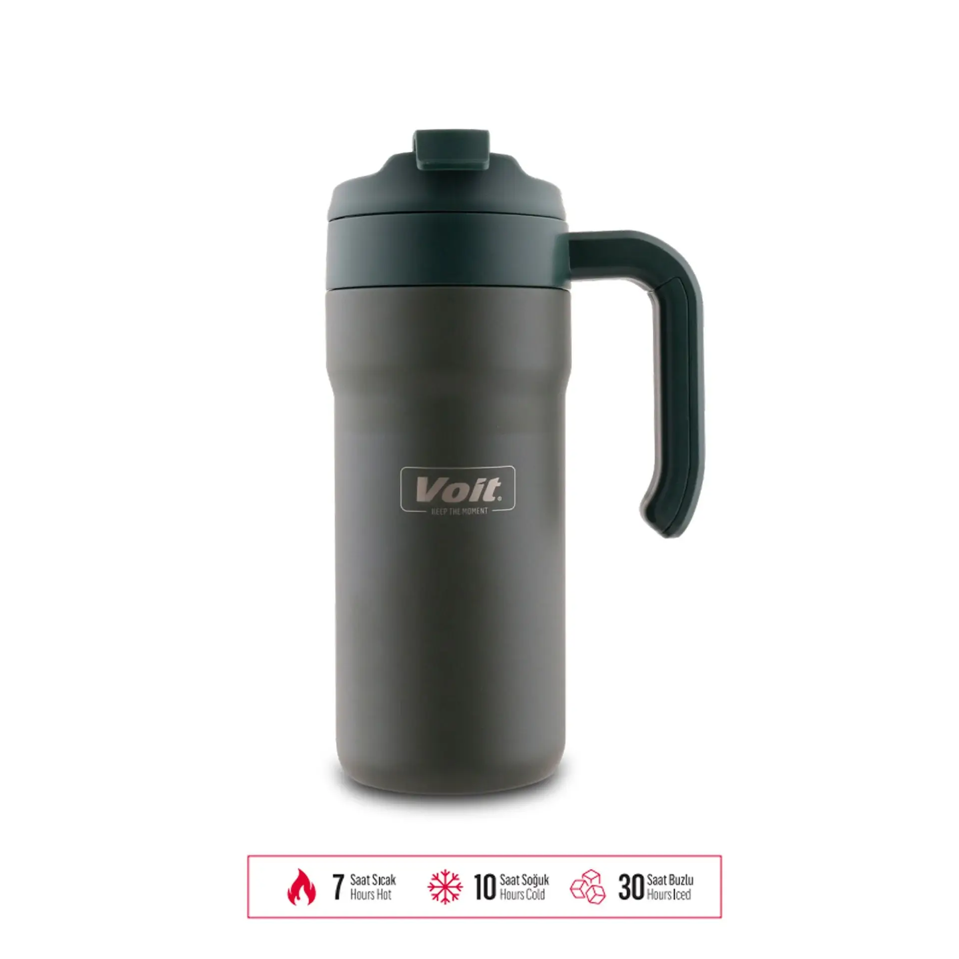 Voit Bear Termos 650 ML - Yeşil