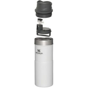 Stanley Classic Trigger-Action Termos Bardak 0.35L - Koyu Beyaz