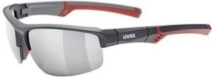 Uvex Sportstyle 226 Bisiklet Gözlüğü - Mat Gri Kırmızı