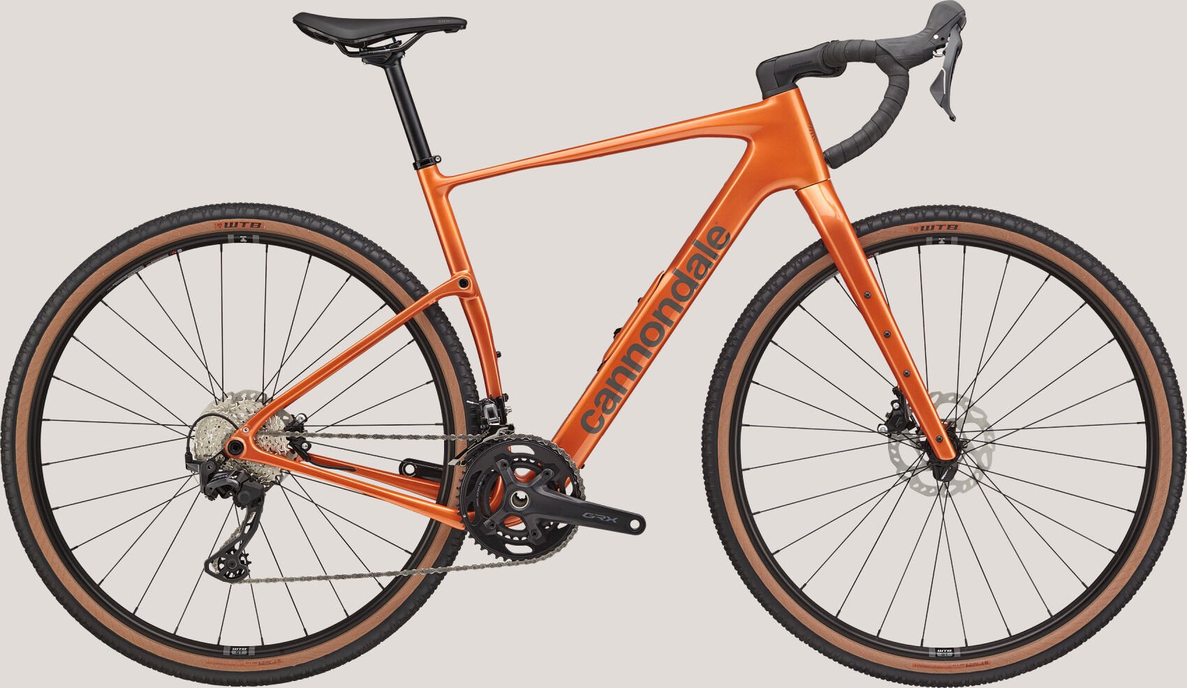 Cannondale Topstone Carbon 3 GRX 2x Gravel Yol Bisikleti - Orange
