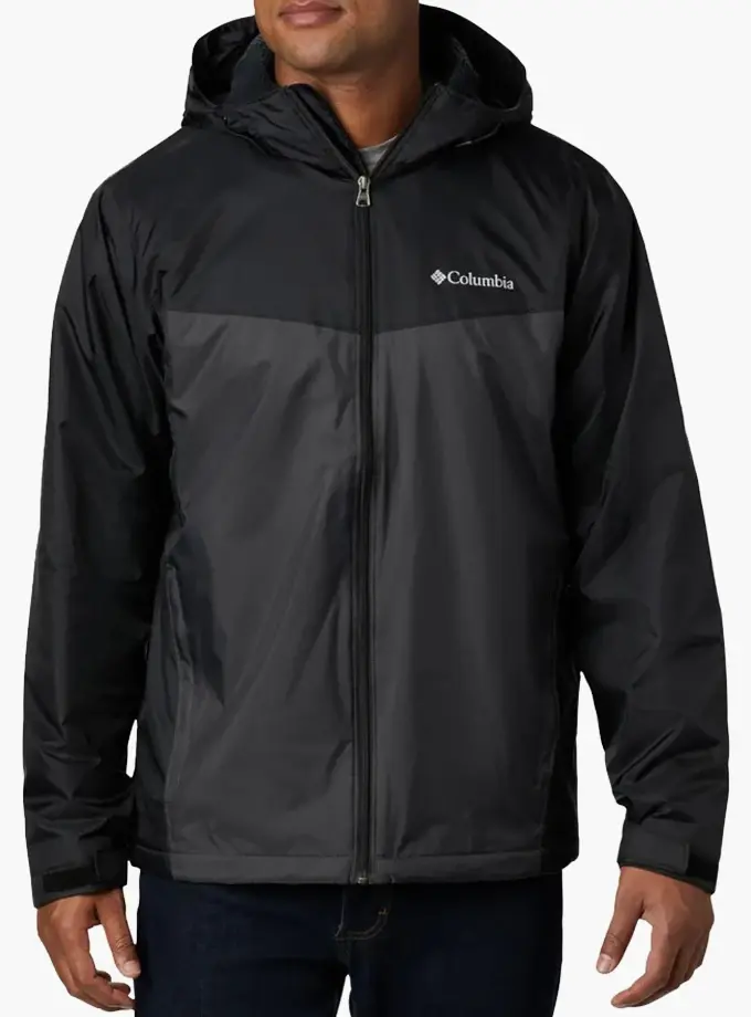 Columbia Glennaker Sherpa Lined Erkek Yağmurluk - Siyah