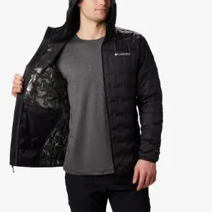 Columbia Delta Ridge Down Hooded Erkek Siyah Mont