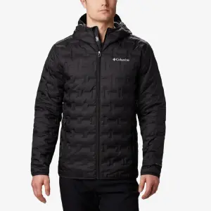 Columbia Delta Ridge Down Hooded Erkek Siyah Mont