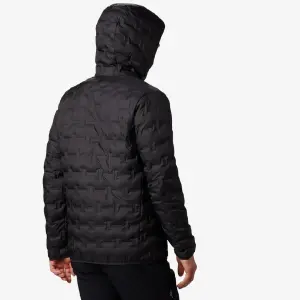 Columbia Delta Ridge Down Hooded Erkek Siyah Mont