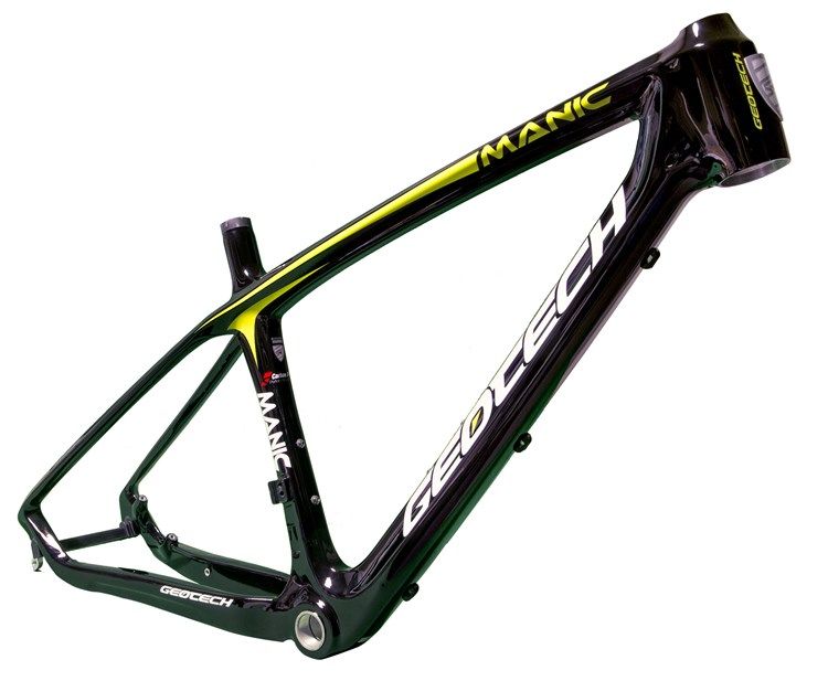 Geotech Manic 26 inç Carbon Dağ Bisikleti Kadrosu Siyah - 46 cm