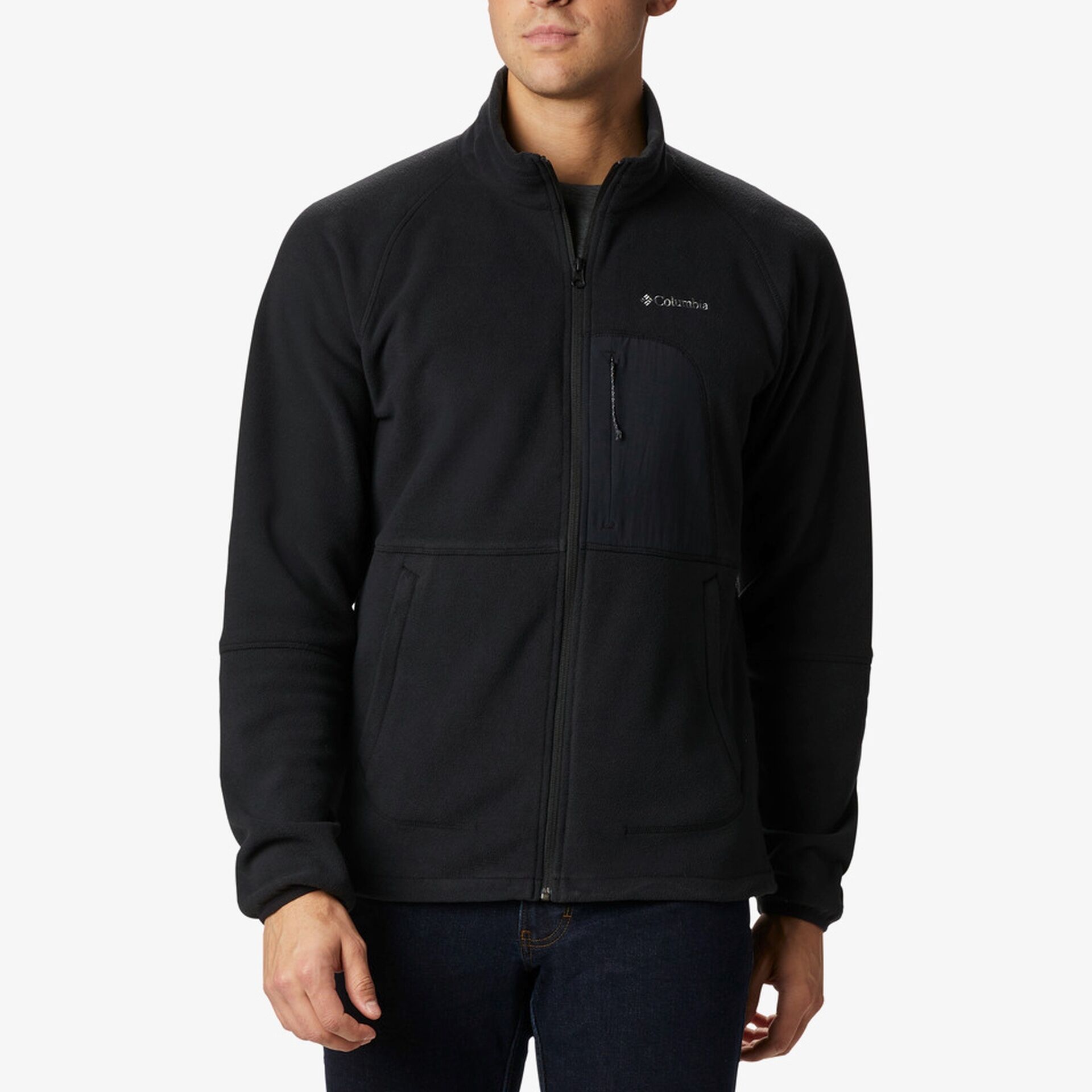 Columbia Rapid Expedition Full Zip Fleece Erkek Siyah Polar Ceket