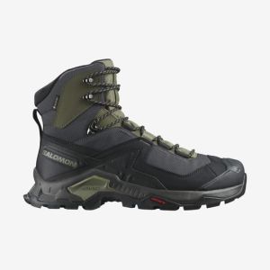 Salomon Quest Element Gore-Tex Erkek Outdoor Botu - Siyah/Yeşil