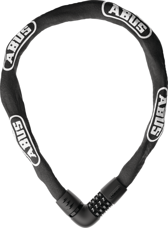 Abus Tresor 6807C/110 Şifreli Bisiklet Kiliti - Siyah