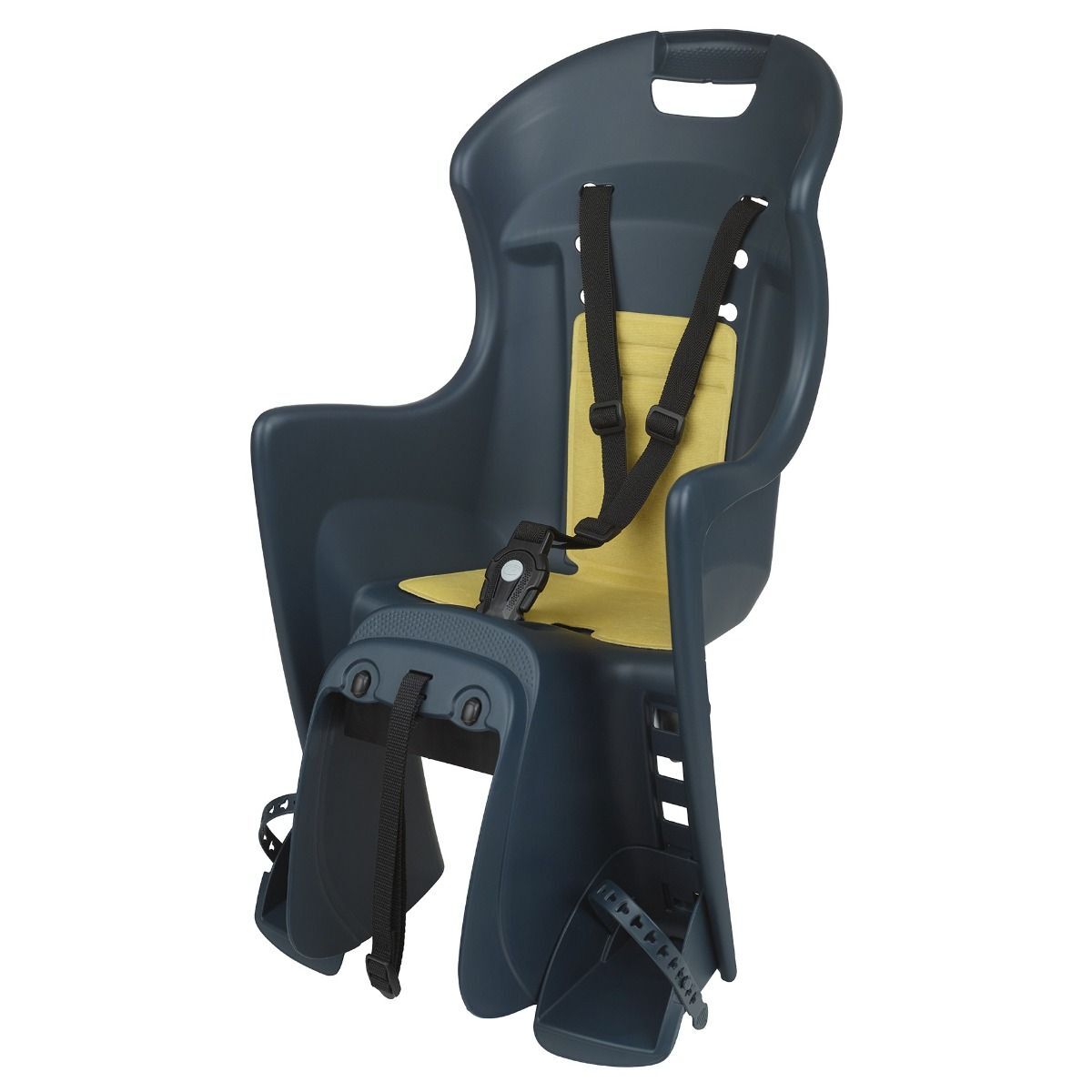 Dieffe Bikey Cool Bisiklet Çocuk Koltuğu Denim Blue Yellow
