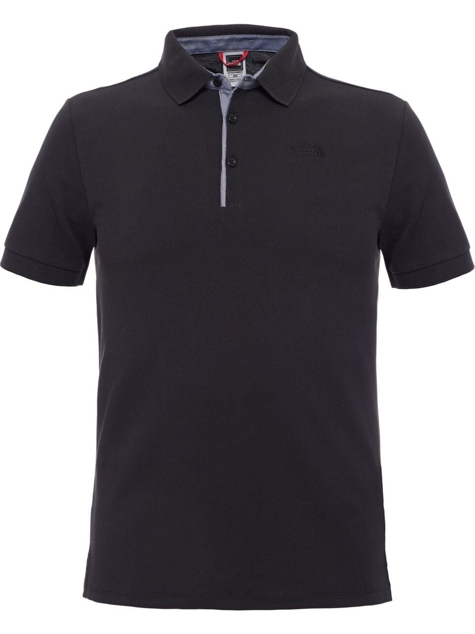 The North Face Premium Polo Piquet Siyah Erkek T-Shirt
