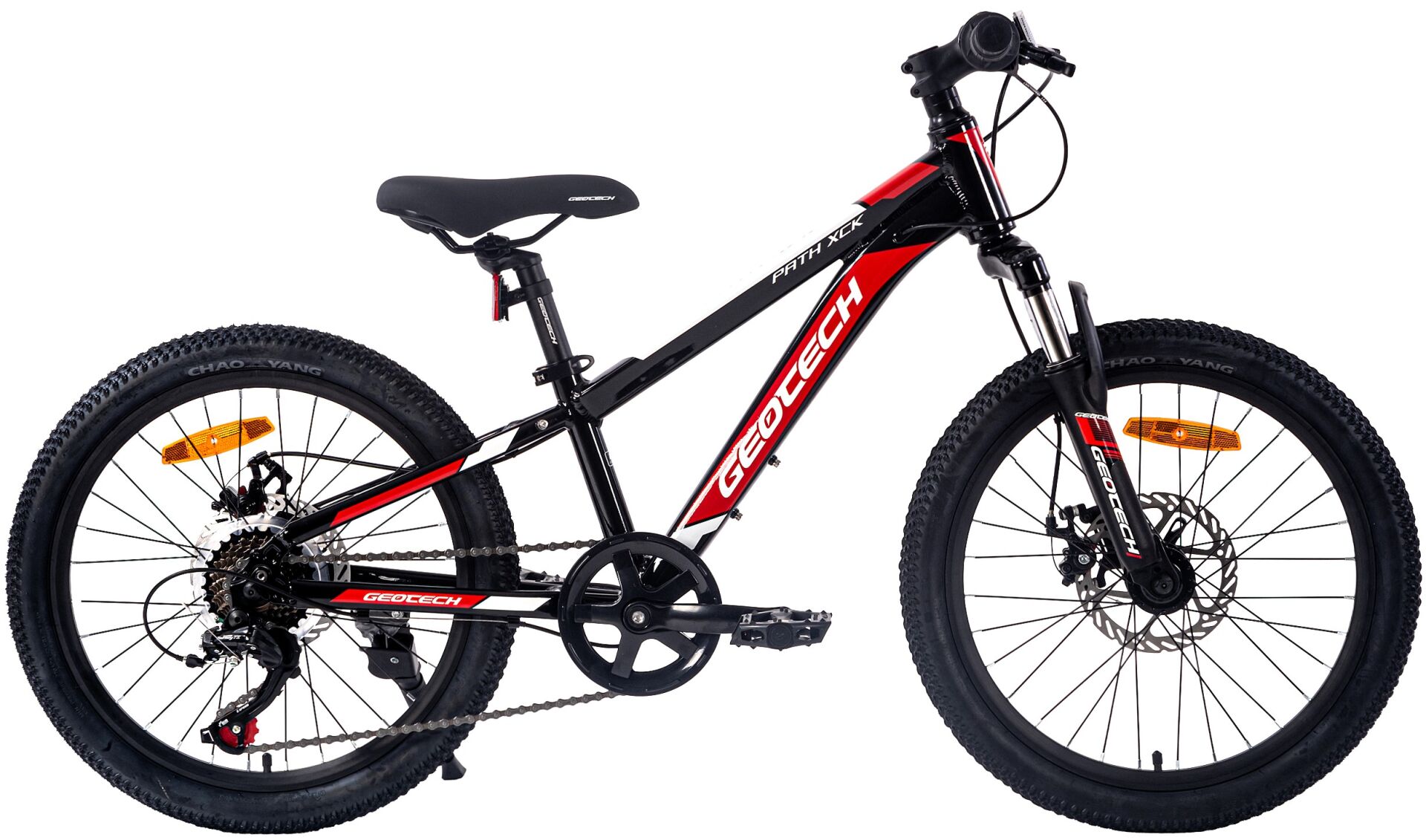 Geotech Path XCK 20 Jant Çocuk Bisikleti - Siyah/Kırmızı