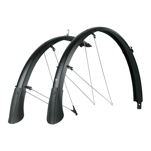 SKS Bluemels Matt 28'' 45 mm Mat Siyah Ön/Arka Çamurluk Seti