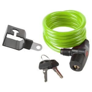 8 C Anahtarlı Spiral Kilit 8x1500 mm - Yeşil