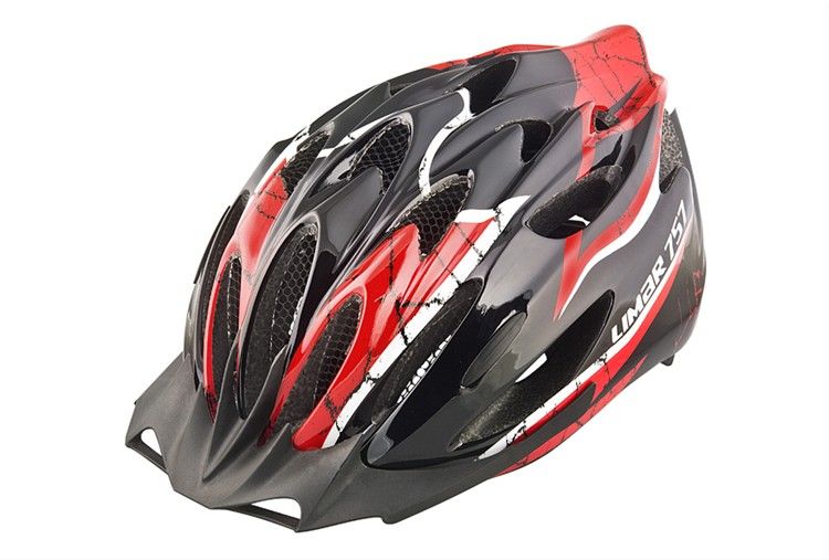 Limar 757 Yetişkin Bisiklet Kaskı L - Kırmızı/Siyah