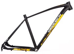 Geotech Mode Elite 27,5 MTB Kadro Mat Siyah/Sarı L