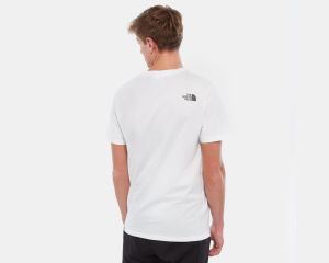 The North Face Easy Tee Erkek Tişört - Beyaz
